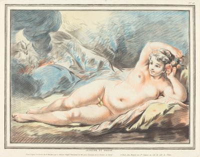 Jupiter och Danaë, 1774. av Louis Marin Bonnet