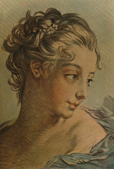 Chef för en ung flicka, c1760-1790, 1913 av Louis Marin Bonnet