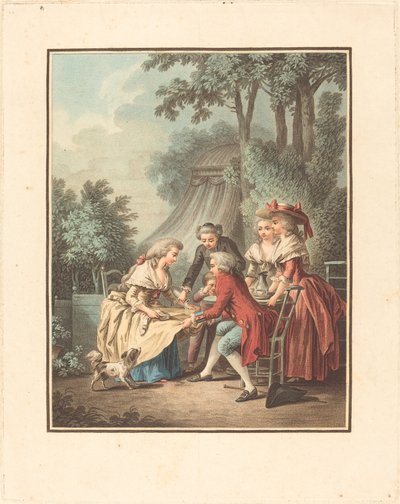 Lunch. av Louis Marin Bonnet