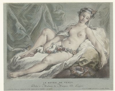Venus vaknar Le reveil de Venus (titel på objekt) av Louis Marin Bonnet