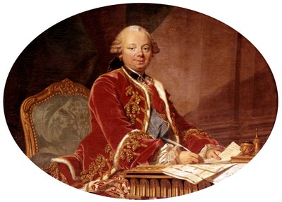 Etienne-Francois, hertig av Choiseul-Stainville (1719-1785) av Louis Michel van Loo