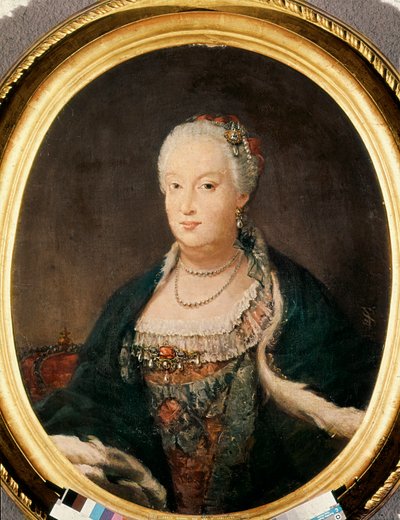 Barbara av Braganza (1711-1758), drottning av Spanien (1746-1758), fru till Ferdinand VI av Louis Michel van Loo