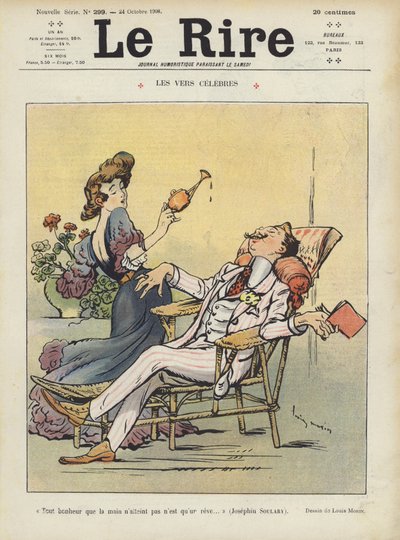 Illustration för Le Rire av Louis Morin