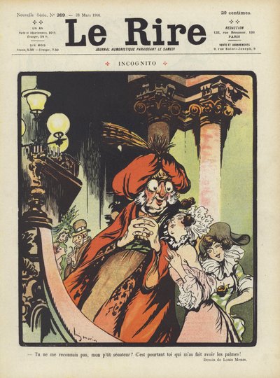Illustration för Le Rire av Louis Morin