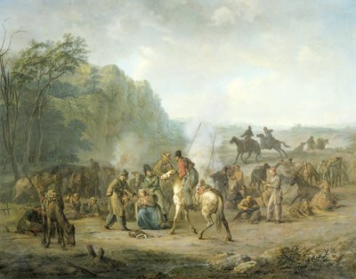 Kosackbivuak av Louis Moritz