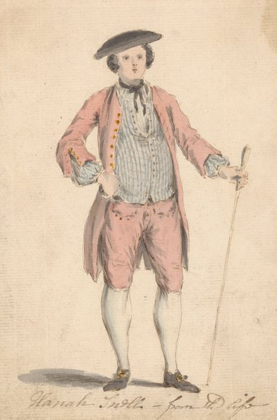 Hannah Snell - Från livet (i manlig klänning) av Louis Philippe Boitard