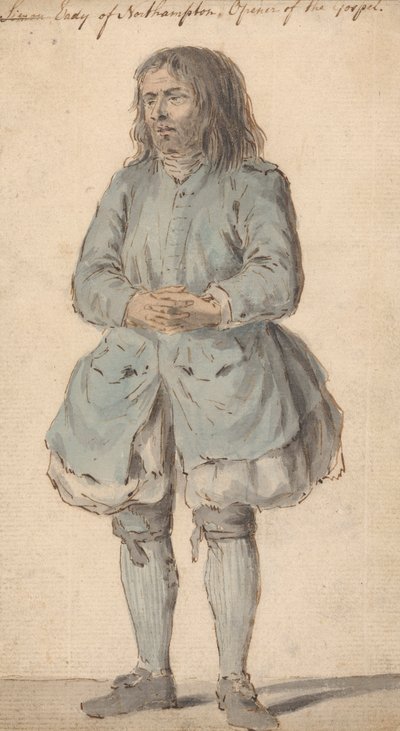 Simon Eady från Northhampton, öppnare av evangeliet av Louis Philippe Boitard
