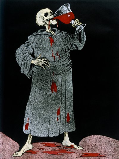"Till din hälsa, civilisationen!", 1916 av Louis Raemaekers