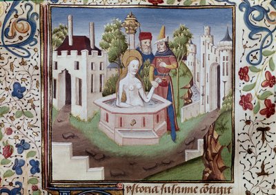 Susanna Badande av Louis Raquier
