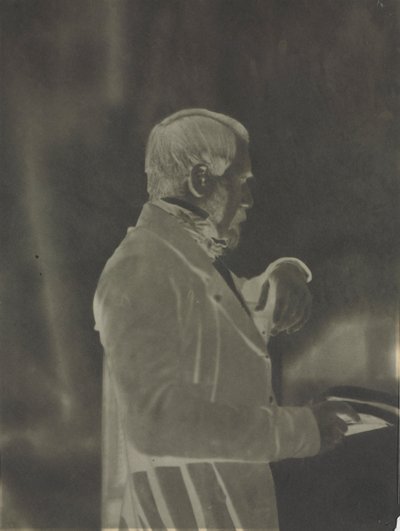Självporträtt negativ, ca. 1853. av Louis Rémy Robert