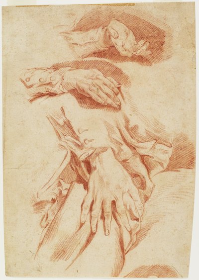 Handstudier, 1770-1780-tal av Louis Rolland Trinquesse