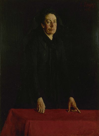 Porträtt av Louise Michel 1830-1905, 1882. av Louis Tinayre