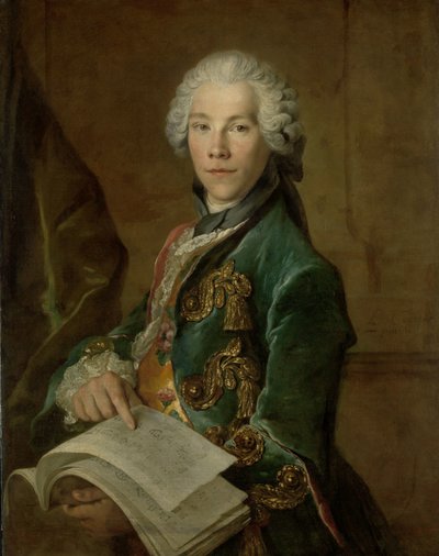 Porträtt av Arnoldus van Rijneveld Porträtt av Arnoldus van Rijneveld av Louis Tocqué