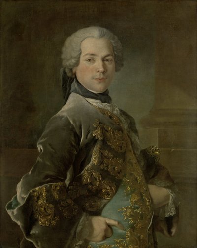 Porträtt av Isaac van Rijneveld Porträtt av Isaac van Rijneveld av Louis Tocqué