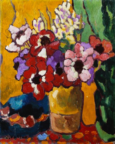 Blombukett av Louis Valtat