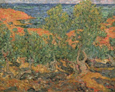 Ochre Rocks av Louis Valtat