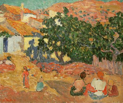 Spanskt landskap av Louis Valtat