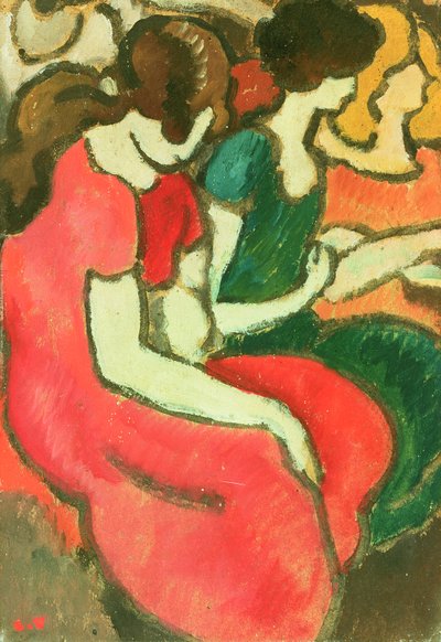 Boxen på teatern av Louis Valtat