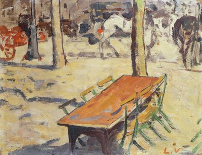 Den skuggade terrassen av Louis Valtat