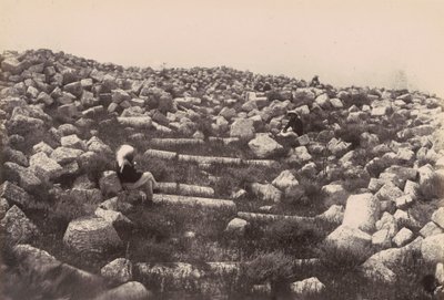 Ruiner nära Beirut, Libanon av Louis Vignes