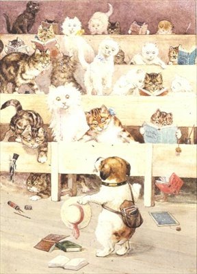I fel klass av Louis Wain