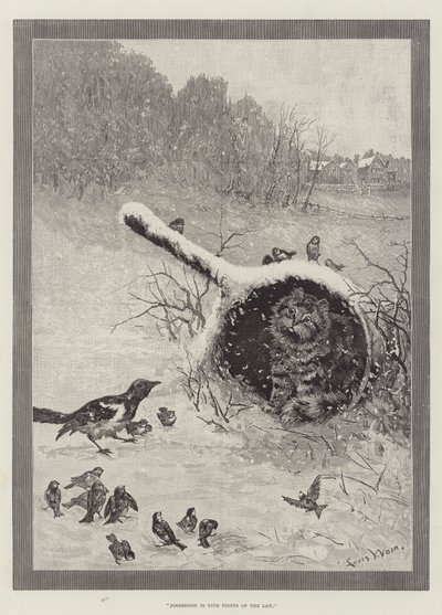 Besittning är nio punkter i lagen av Louis Wain