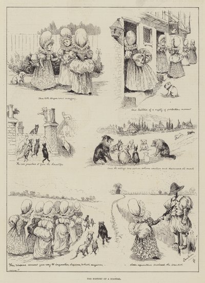 Historien om en skandal av Louis Wain