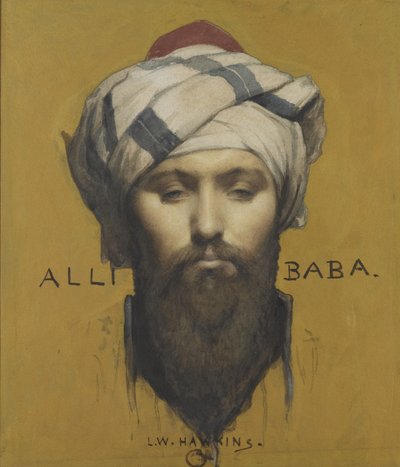 Ali Baba av Louis Welden Hawkins