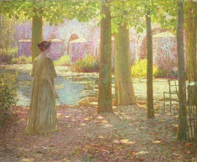 Sommar vid floden av Louis Welden Hawkins