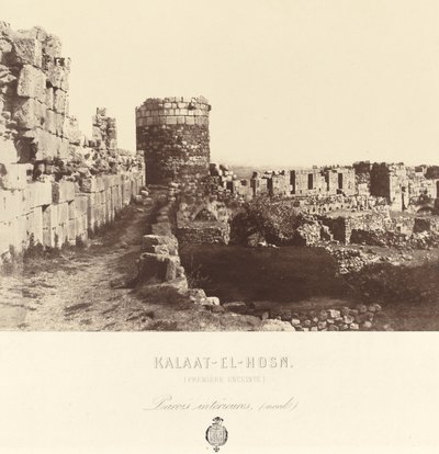 Kalaat el Hosn (Riddarnas slott, Syrien) av Louis de Clercq