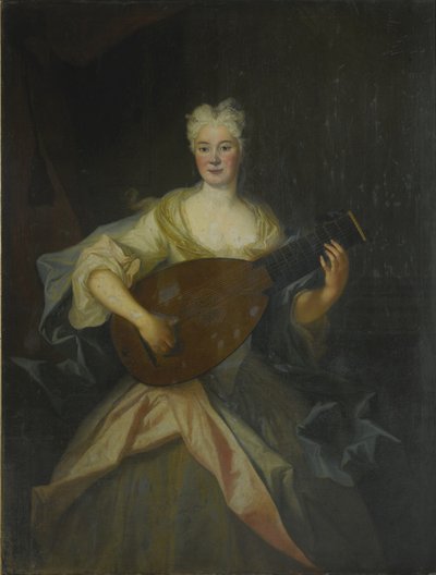 Porträtt av Anna Constantia, grevinna av Cosel 1680-1765, född von Brockdorff av Louis de Silvestre