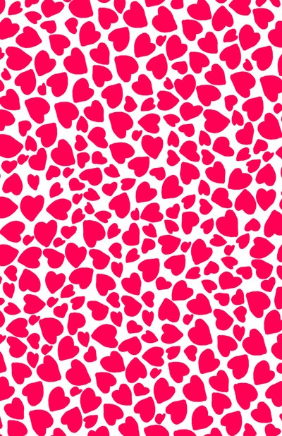 Animal Print Heart, 2014 (digital bild) av Louisa Hereford
