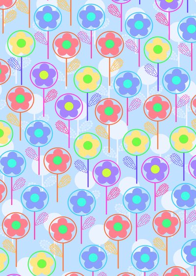 Blommor (digitala) av Louisa Hereford