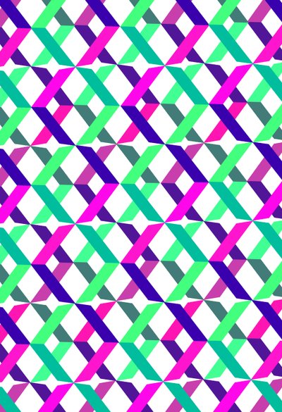 Geometriska kors, 2014, (Digital Media) av Louisa Hereford
