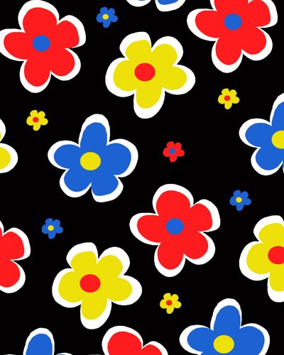 Junior Blommor (digital) av Louisa Hereford