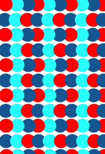 Fläckar i rad, 2015, Digital Media av Louisa Hereford
