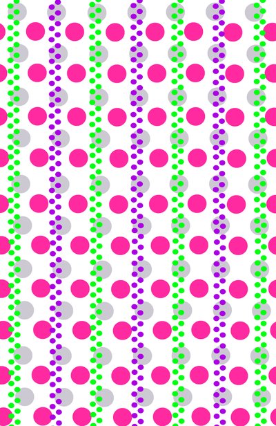 Spotty Stripe, 2014 (digitala medier) av Louisa Hereford