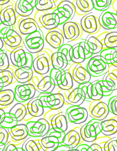 Twirls (digital) av Louisa Hereford