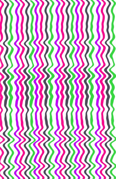 Wavy Stripe, 2014 (digitala medier) av Louisa Hereford