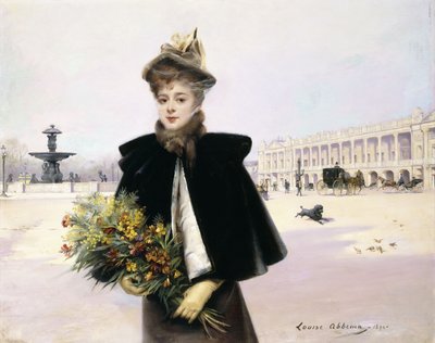 April morgon, 1894 av Louise Abbéma