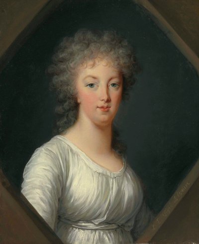 Porträtt av Marie Antoinette 1755-1793, 1800. av Elisabeth Louise Vigee Lebrun