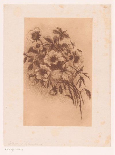 Blommor av Louise Elsen (attributed to)