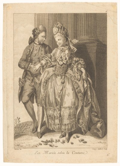 Customary Brides (titel på objekt) The Birth of Love (serietitel) av Louise Gaillard