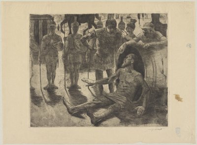 Alexander och Diogenes av Lovis Corinth