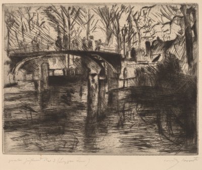 Från Tiergarten Från Tiergarten, 1920. av Lovis Corinth
