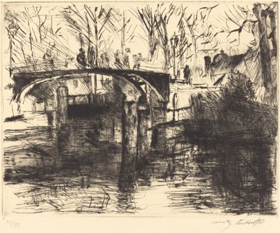 Från Tiergarten View of the Tiergarten, 1920. av Lovis Corinth
