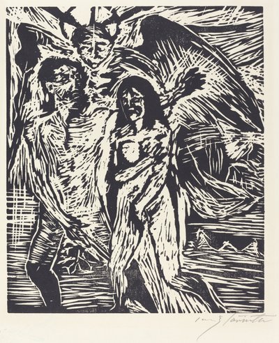 Utvisning från paradiset Utvisningen från paradiset, 1919. av Lovis Corinth
