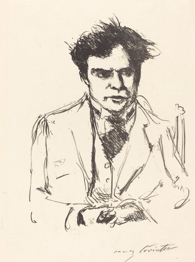 Porträtt av Joseph Schwarz Porträtt av Joseph Schwarz, 1916. av Lovis Corinth