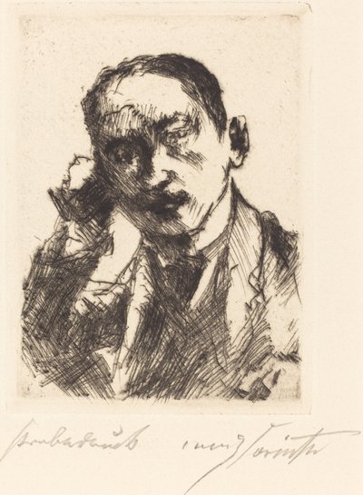 Porträtt av K.S. Porträtt av KS, 1920. av Lovis Corinth