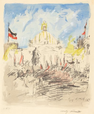 Bismarckfirande av Lovis Corinth